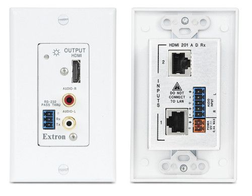 New Extron 60 864 23 HDMI 201 A D Rx Receiver White  