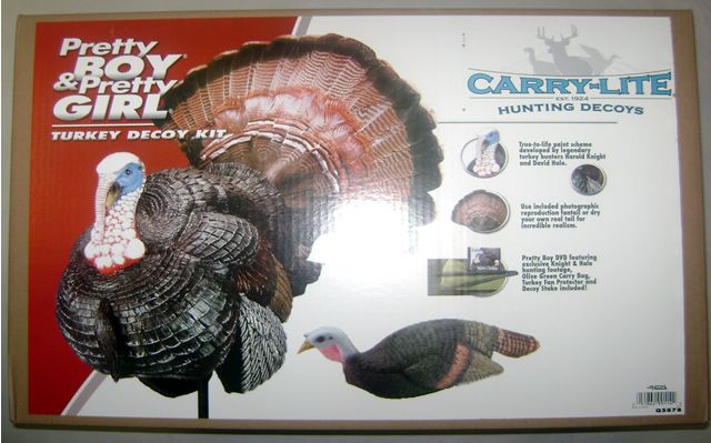   LITE PRETTY BOY AND PRETTY GIRL TURKEY DECOYS NEW 051862991142  