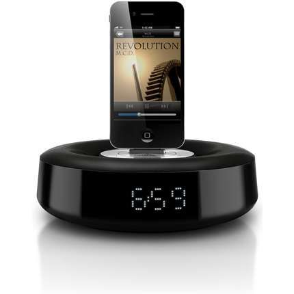 PHILIPS DS1110/37B DOCKING SPEAKER STATION for iPod/iPhone CLOCK  