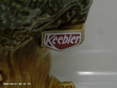 1981 Keebler ELF Cookie Jar with Ernie. Marked USA 350  