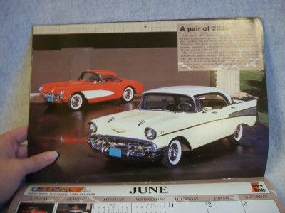 Old Cars Magazine 1995 Company Cars Collectors Calendar  