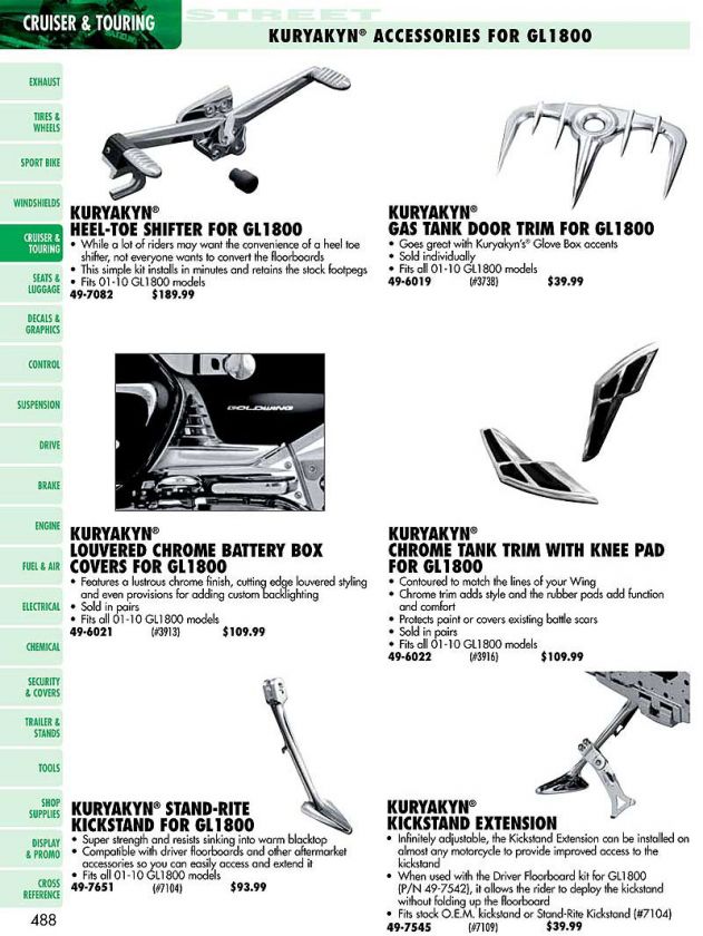 Kuryakyn Kickstand Extension [Kickstands](Body)#7109  