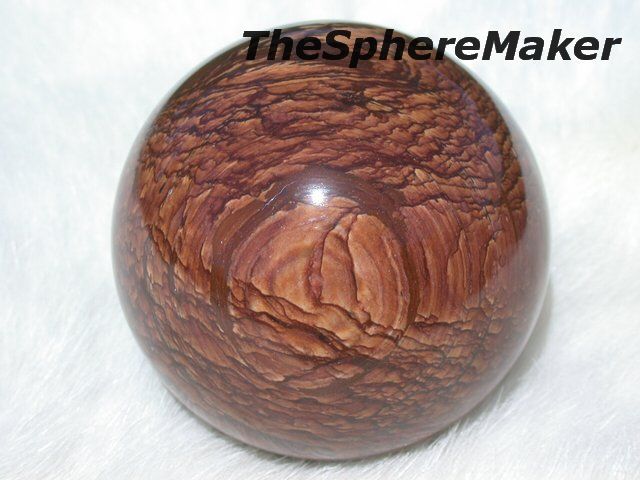 Siaz BIGGS PICTURE JASPER SPHERE STONE BALL 2.2D 56mm  