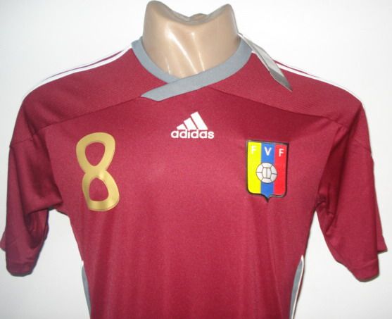 NEW 2011/12 VENEZUELA HOME SOCCER JERSEY RINCON #8  