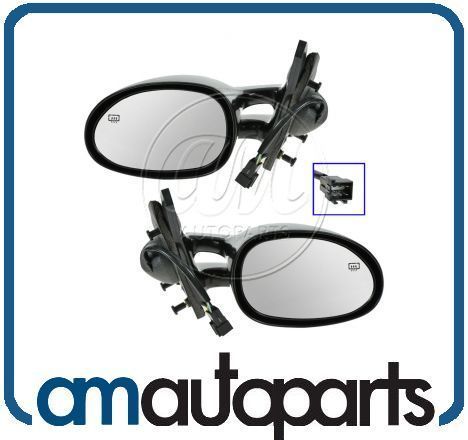 Chrysler Stratus Cirrus Breeze Heated Power Mirrors Pair Set  