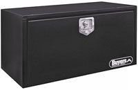 16x 14x 18 Stainless Steel Underbody Toolbox   Black  