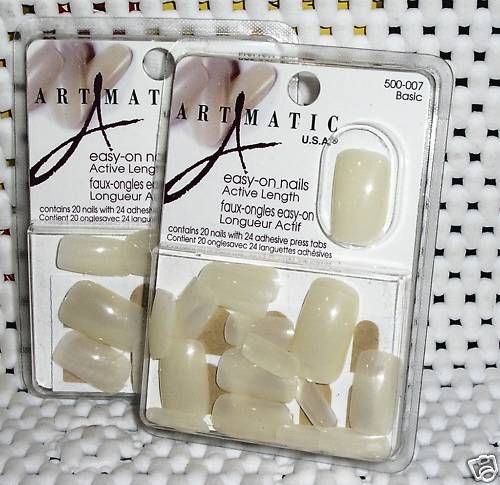 Artmatic EASY ON NAILS ACTIVE LENGTH 2 PK BASIC 500 007  