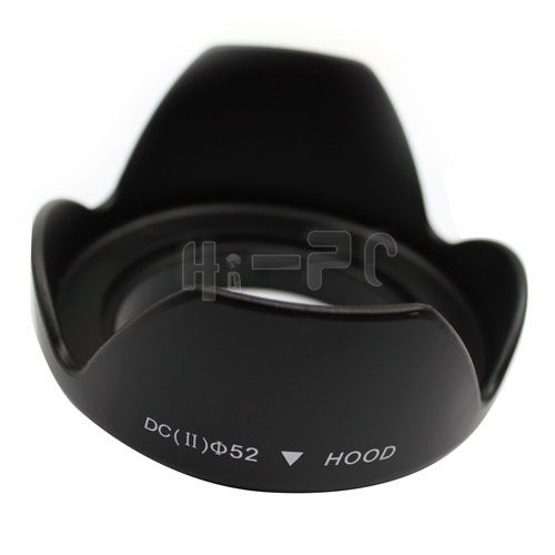 52mm Flower Petal Lens Hood For Nikon D3100 D5000 D3000  