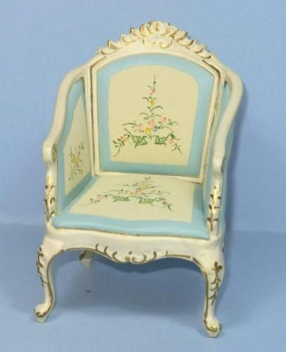 HANSSON ARM CHAIR MINIATURE DOLL HOUSE FURNITURE  