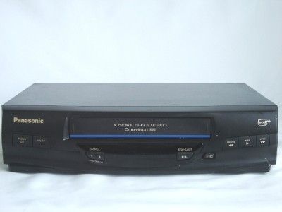 Panasonic PV V4520 4 Head Hi Fi Omnivision Video Cassette Recorder VHS 