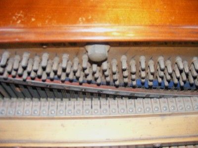   Antique J & J Hopkinson London Upright Grand Piano 52071 Burl Walnut