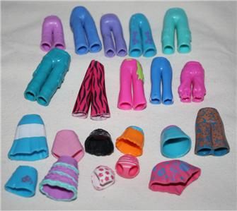 Polly Pocket Doll Lot Skirts, Pants & Shorts 21 pc Lot  