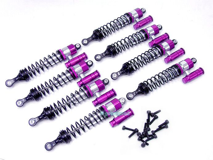   has 8pcs f r shocks fit tmaxx e t maxx monster gt 1 5 21 2 5 3