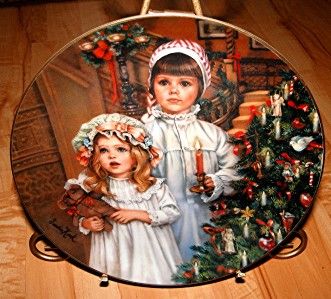 CHILDHOOD ALMANAC Sandra Kuck CHRISTMAS MAGIC PLATE  