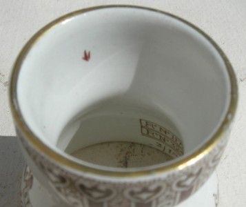 WHITE STAR LINE RARE RMS TITANIC OLYMPIC EGG CUP 1912  