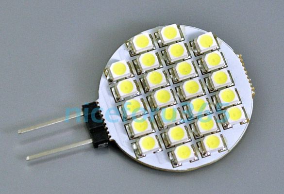 New G4 24 SMD LED Camper Bulb Lamp 12V Pure White Light  