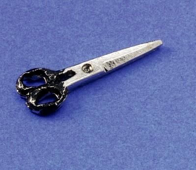 Black Handle Scissors designed for the 112 scale miniature setting 