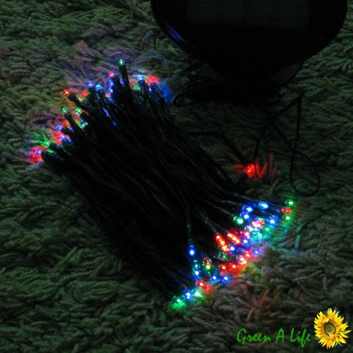   Solar Powered Home Outdoor Window Garden Path String Light Lamp  