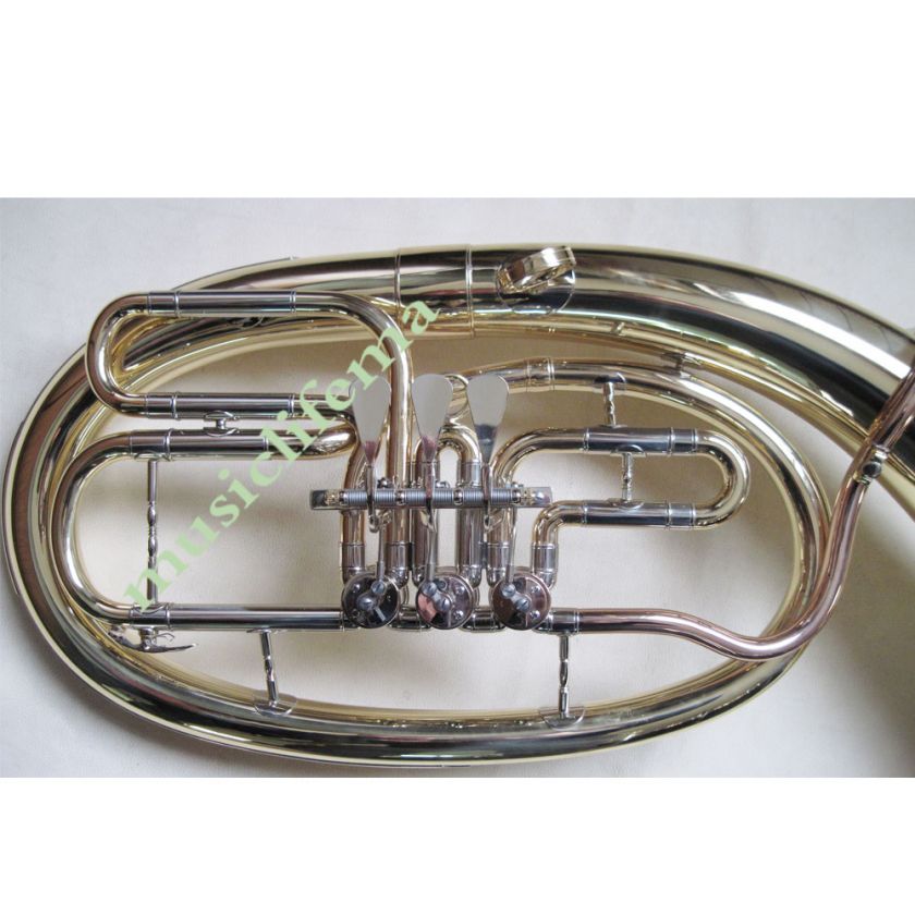 new professional advanced Bb Baritone horn yellow brass  