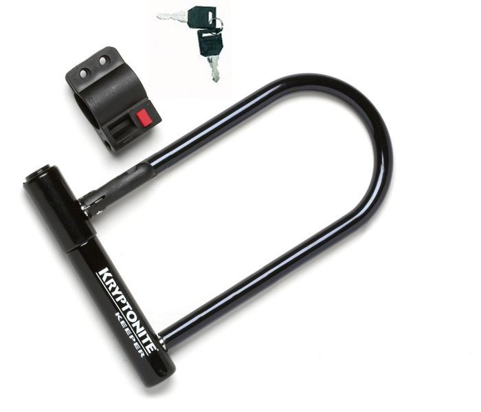 KRYPTONITE KEEPER 12 STANDARD U LOCK w BRACKET Bike  