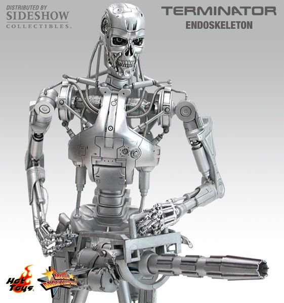 HOT TOYS TERMINATOR 2 T 800 ENDOSKELETON Clean Version  