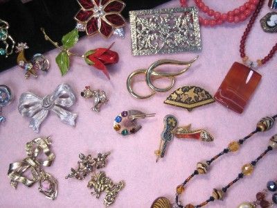   Vintage ESTATE Jewelry Lot   EMMONS, Coro, ART, Monet, TRIFARI  