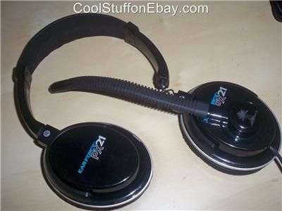 TURTLE BEACH EAR FORCE PX21 GAMING HEADSET ~ WORKING ~ AS IS  