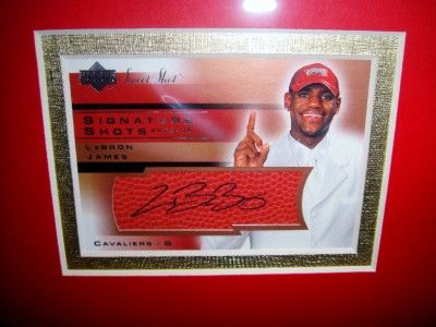 LEBRON JAMES 03 04 03/04 ROOKIE AUTO UPPERDECK UDA  