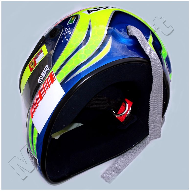 FELIPE MASSA 2008 F1 FRENCH GP REPLICA HELMET SCALE 11  