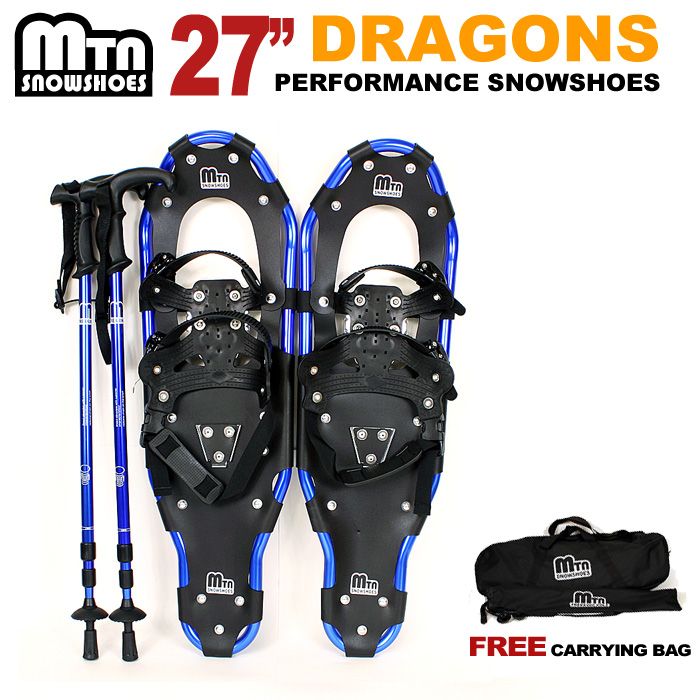 Brand New MTN Snowshoes TM 2012 Model 27 Dragons Series Performance 